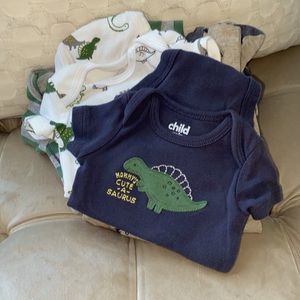 Baby Boy Newborn Onesie Bundle- NWOT